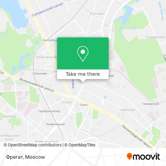 Фрегат map
