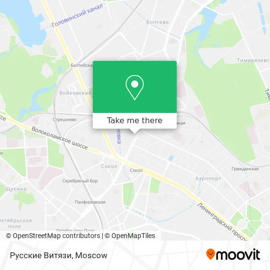 Русские Витязи map