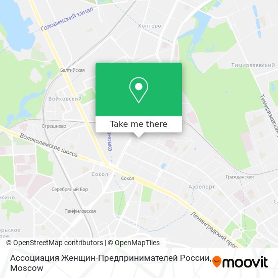 Ассоциация Женщин-Предпринимателей России map