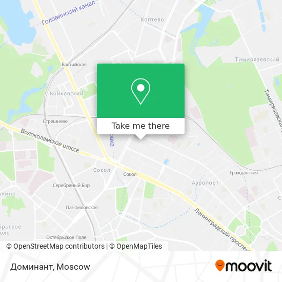 Доминант map