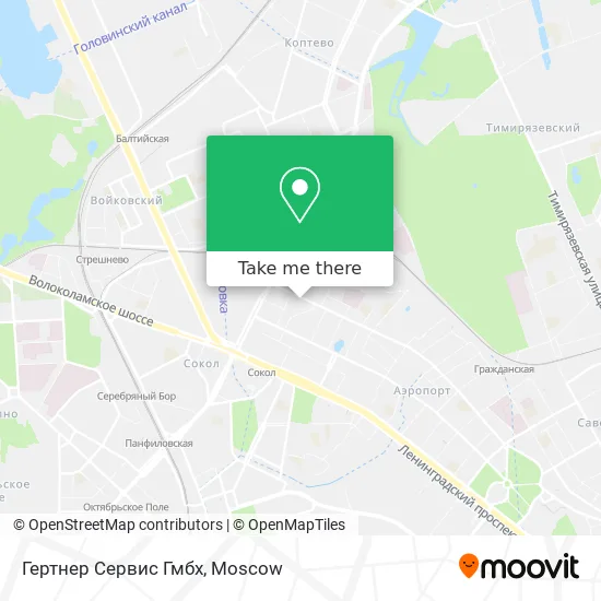 Гертнер Сервис Гмбх map