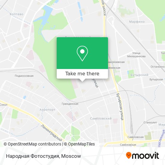 Народная Фотостудия map
