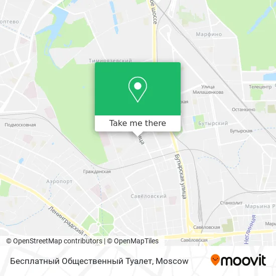 Бесплатный Общественный Туалет map
