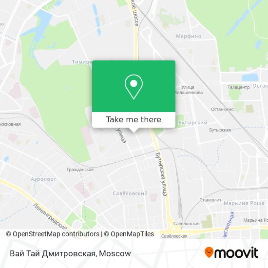 Вай Тай Дмитровская map