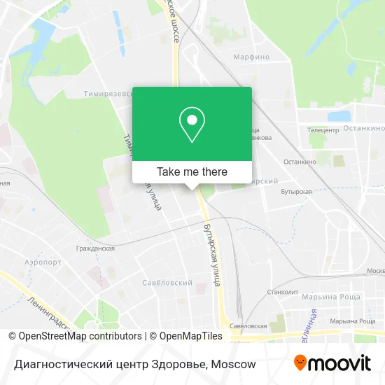 Диагностический центр Здоровье map