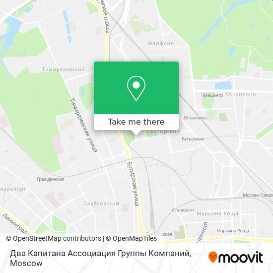 Два Капитана Ассоциация Группы Компаний map