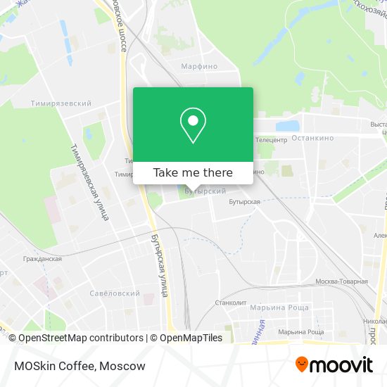 MOSkin Coffee map