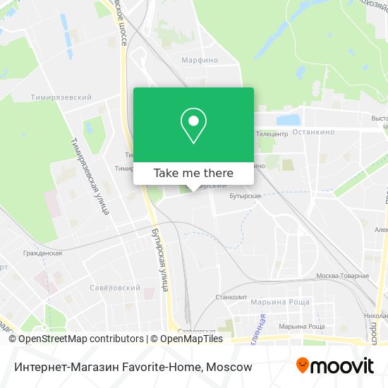 Интернет-Магазин Favorite-Home map