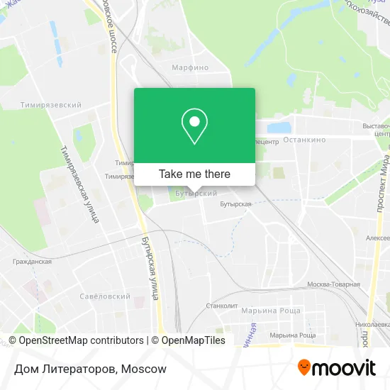 Дом Литераторов map