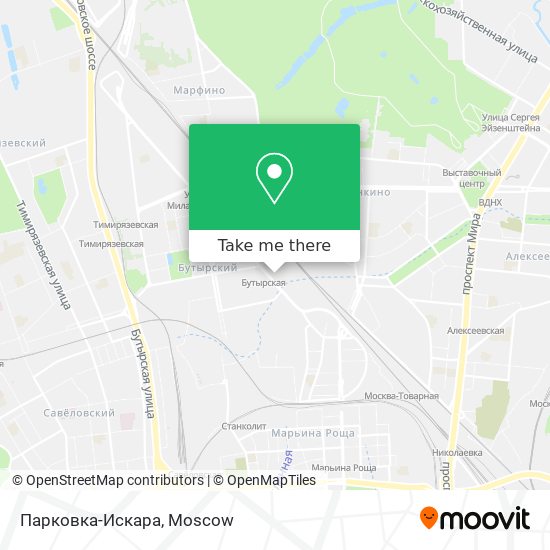 Парковка-Искара map