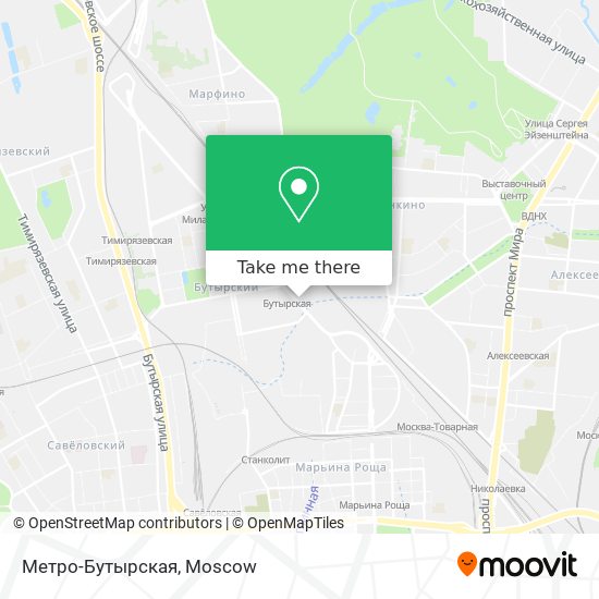 Метро-Бутырская map