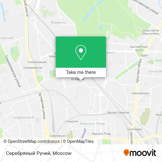Серебряный Ручей map