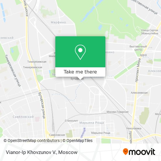 Vianor-Ip Khovzunov V. map