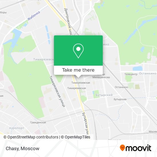 Chasy map