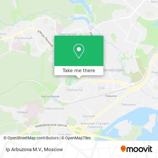 Ip Arbuzova M.V. map