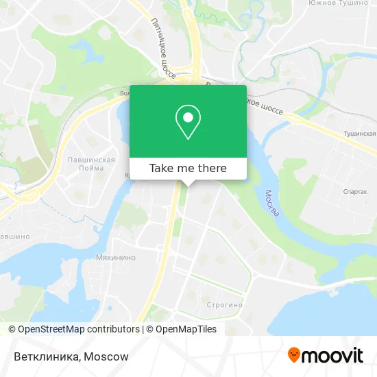 Ветклиника map