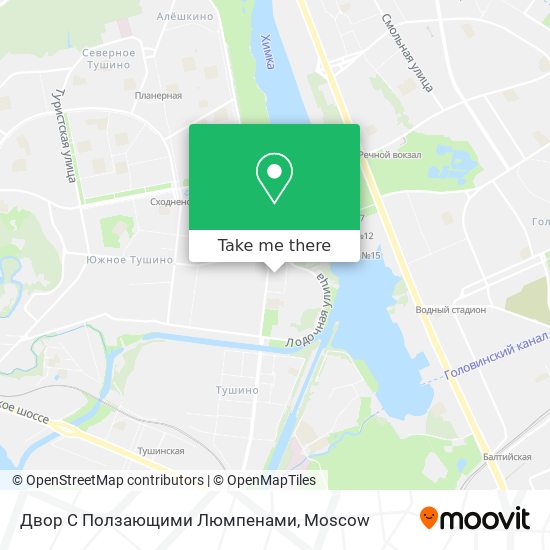 Двор С Ползающими Люмпенами map