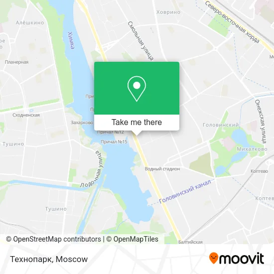 Технопарк map