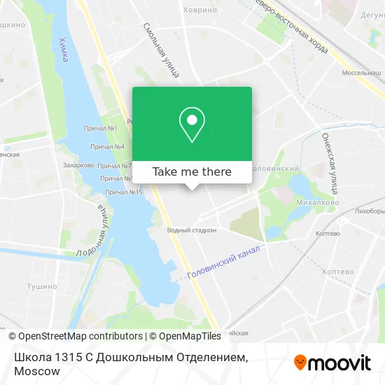 Школа 1315 С Дошкольным Отделением map
