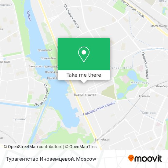 Турагентство Иноземцевой map