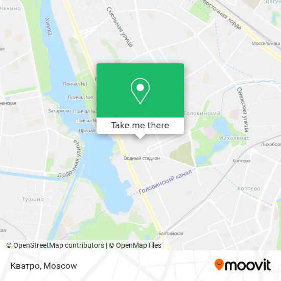 Кватро map