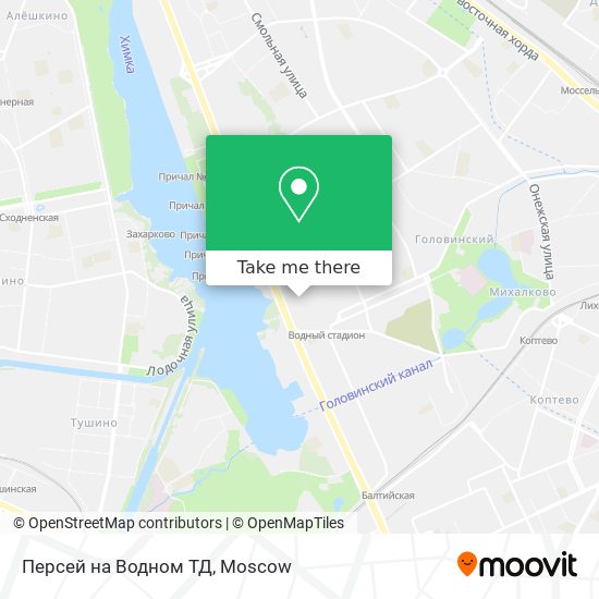 Персей на Водном ТД map