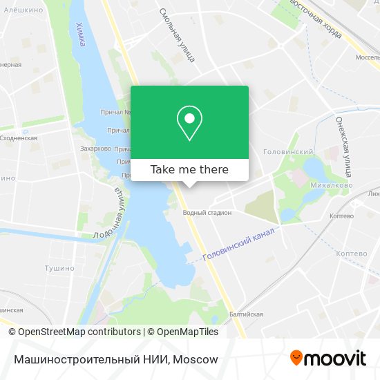 Машиностроительный НИИ map