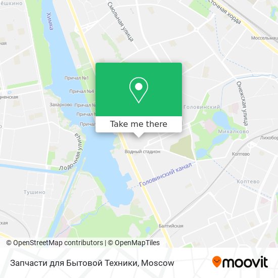 Запчасти для Бытовой Техники map