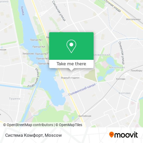 Система Комфорт map