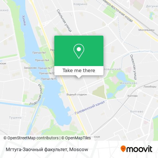 Мгтуга-Заочный факультет map