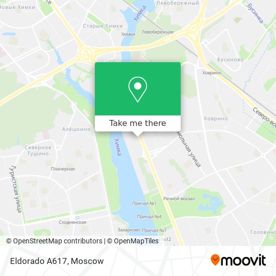 Eldorado A617 map