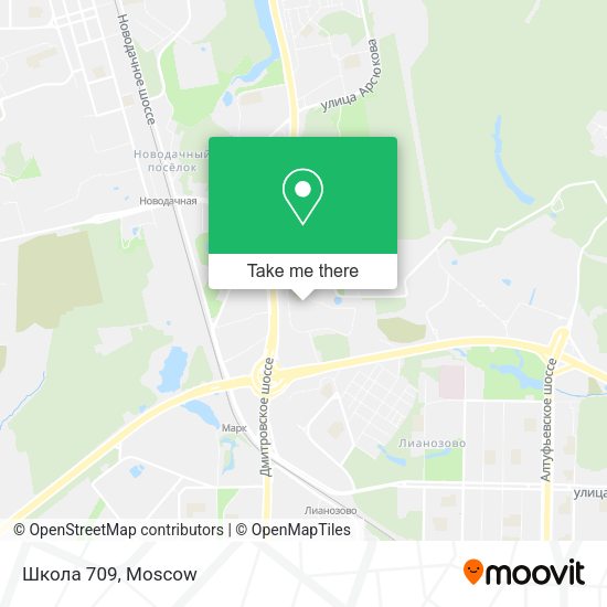 Школа 709 map