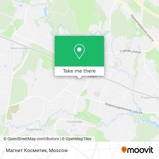 Магнит Косметик map