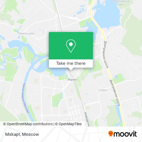 Mskapt map