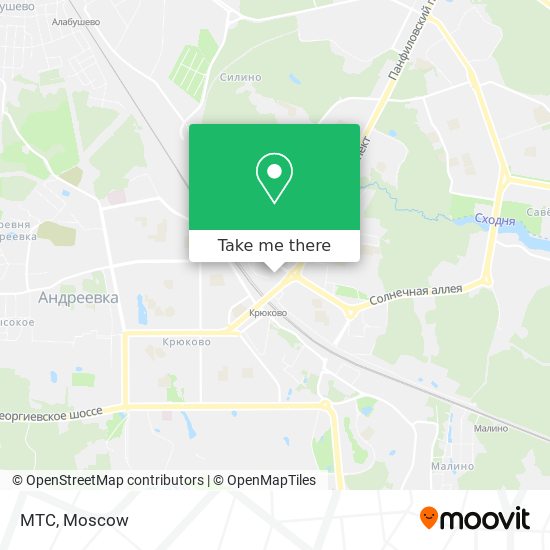 МТС map