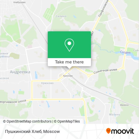 Пушкинский Хлеб map