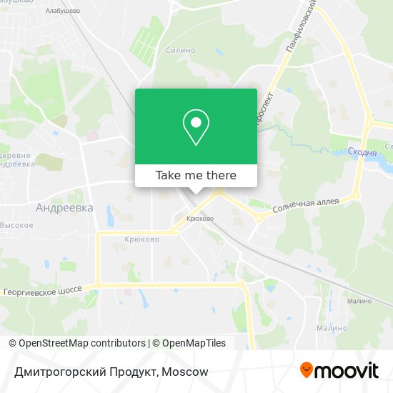 Дмитрогорский Продукт map