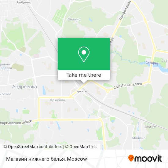 Магазин нижнего белья map