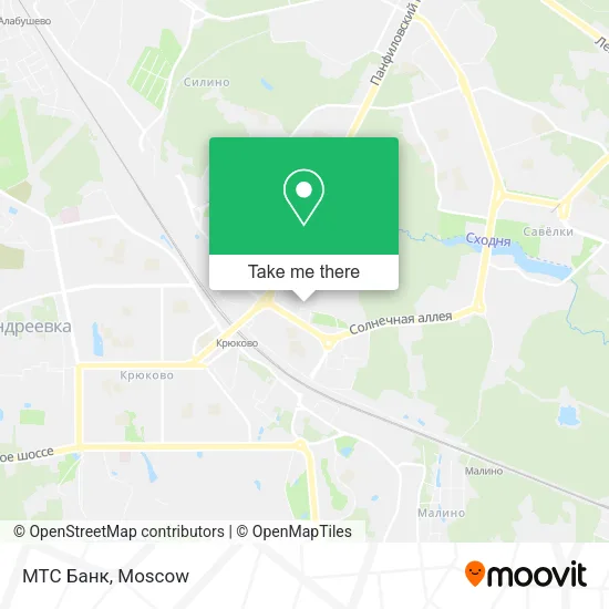 МТС Банк map