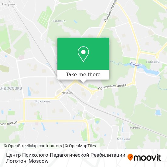 Центр Психолого-Педагогической Реабилитации Логотон map