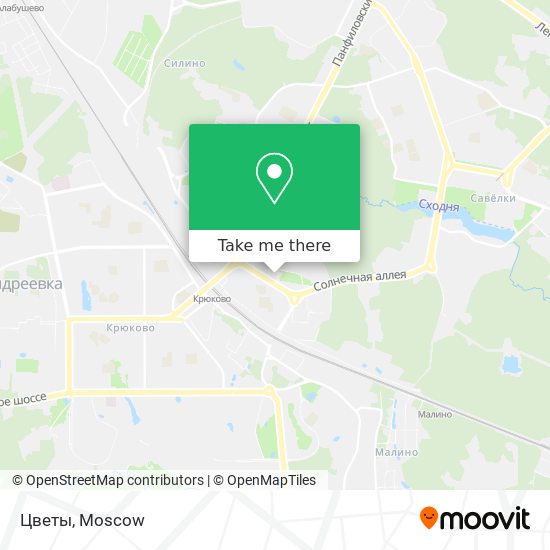 Цветы map