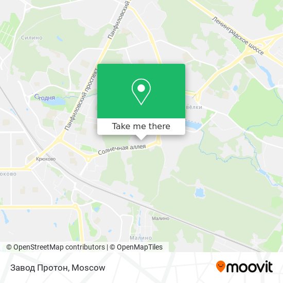 Завод Протон map