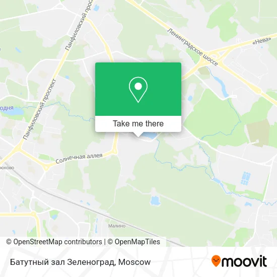 Батутный зал Зеленоград map