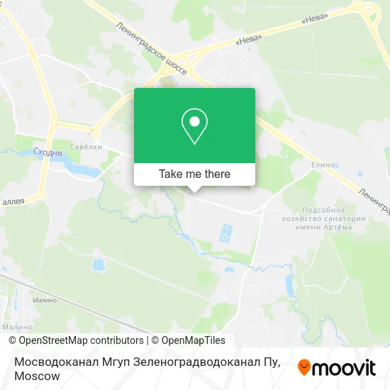 Мосводоканал Мгуп Зеленоградводоканал Пу map