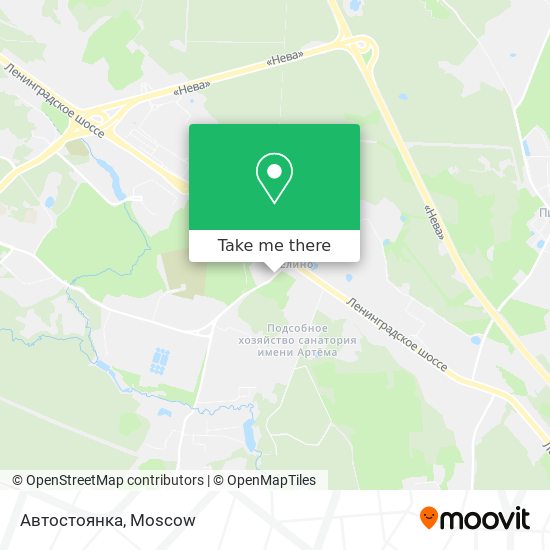 Автостоянка map