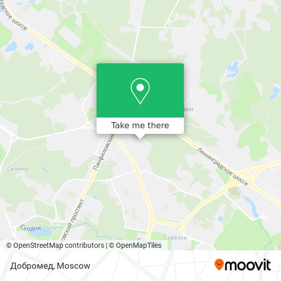 Добромед map