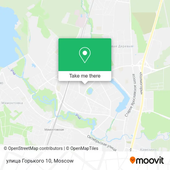 улица Горького 10 map