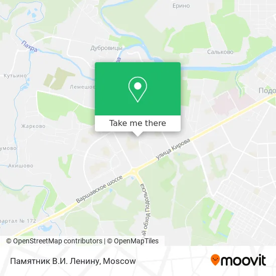 Памятник В.И. Ленину map