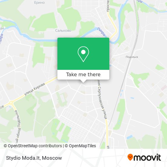 Stydio Moda.It map