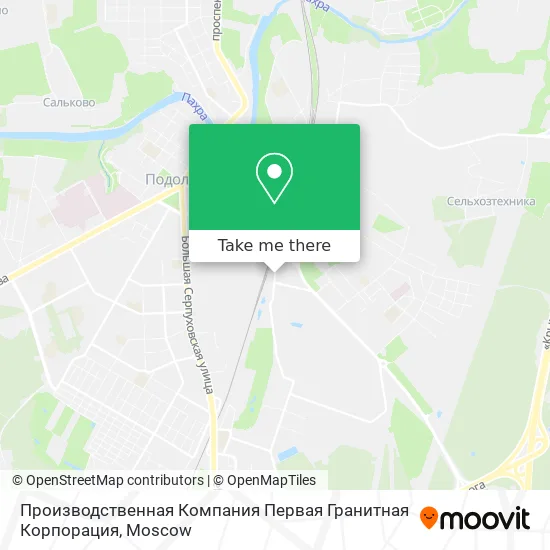 Производственная Компания Первая Гранитная Корпорация map